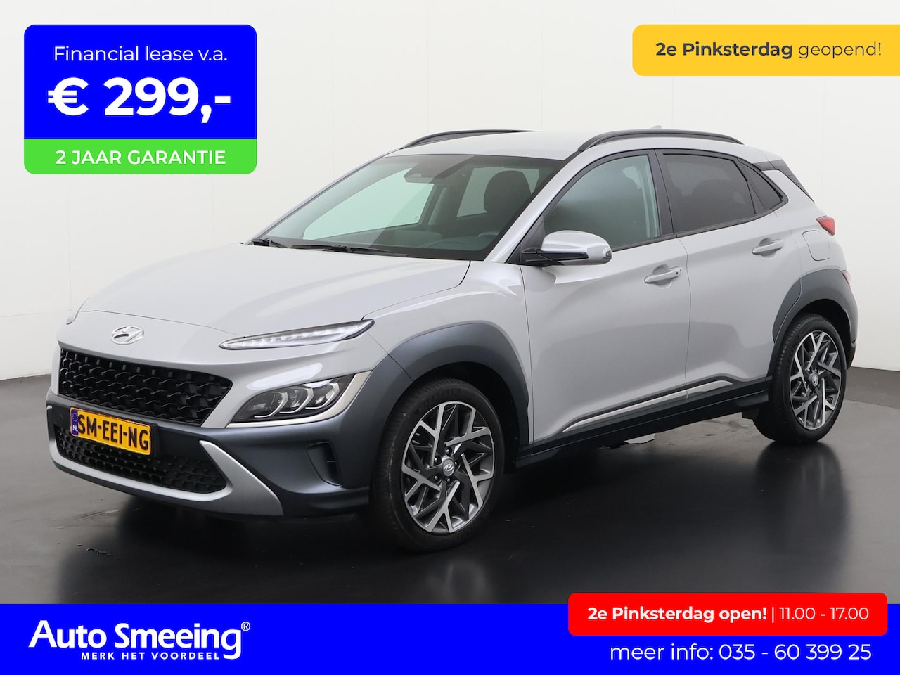 Hyundai Kona - 1.6 GDI HEV Fashion | Head-up | Camera | Navigatie | Zondag Open! - AutoWereld.nl