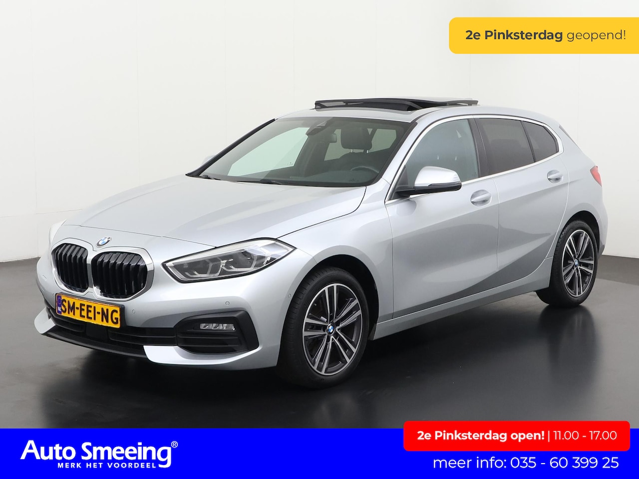 BMW 1-serie - 118i Business Design | Panoramadak | Leder | Camera | Zondag Open! - AutoWereld.nl