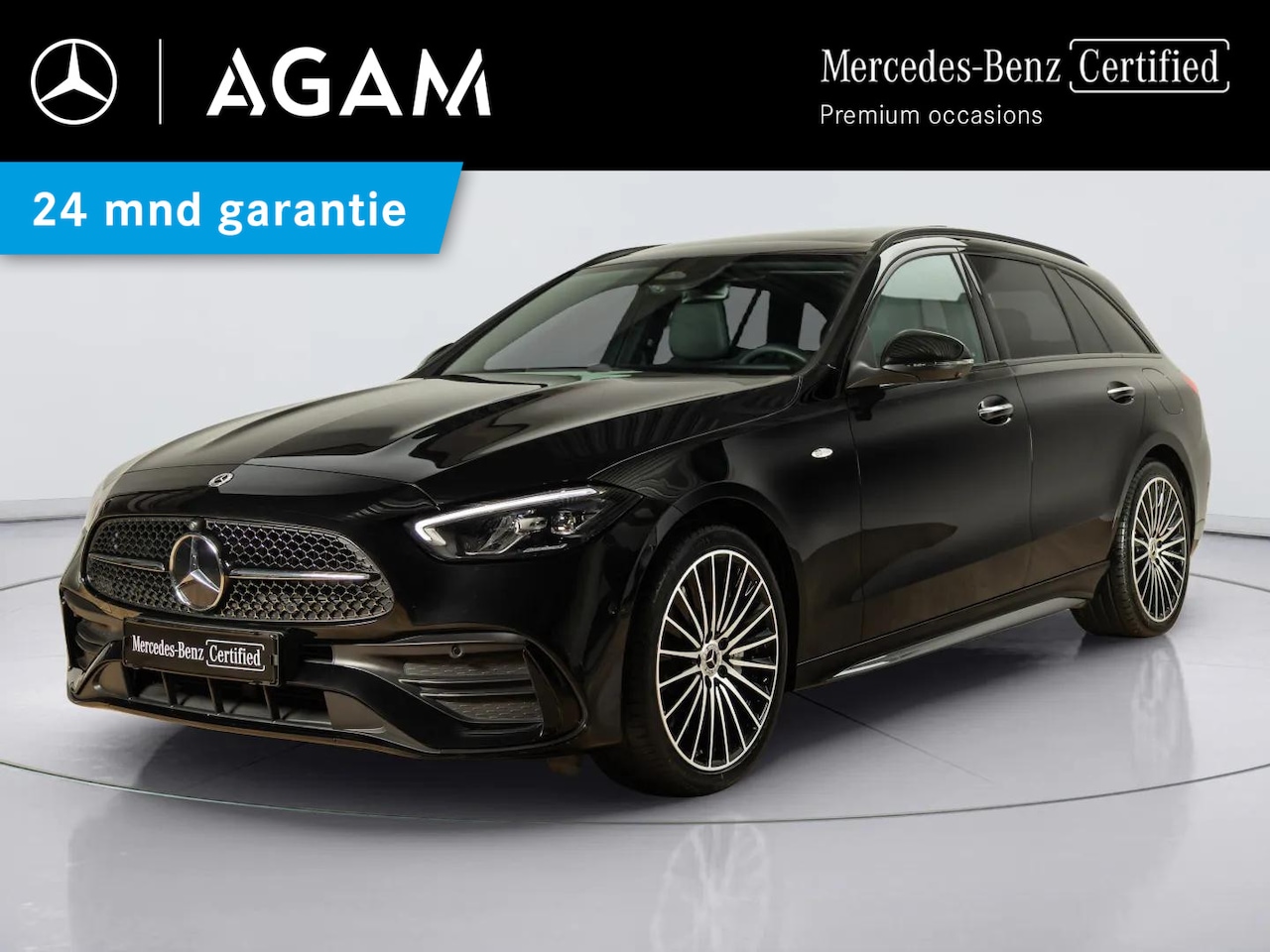 Mercedes-Benz C-klasse Estate - 300 e Business Solution AMG Panorama dak | Trekhaak - AutoWereld.nl
