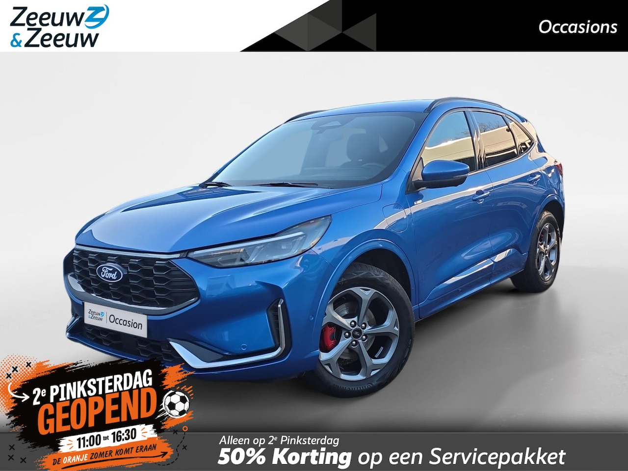Ford Kuga - 2.5 PHEV ST-Line | Elektr. Trekhaak | Driver assistance pack | Winter Pack | Elektr. Achte - AutoWereld.nl