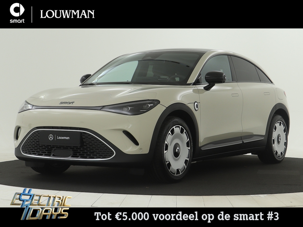 Smart #3 - Premium 66 kWh | Beats audiosysteem | Warmtepomp | Head-up display | 360°-camera | Dodehoe - AutoWereld.nl