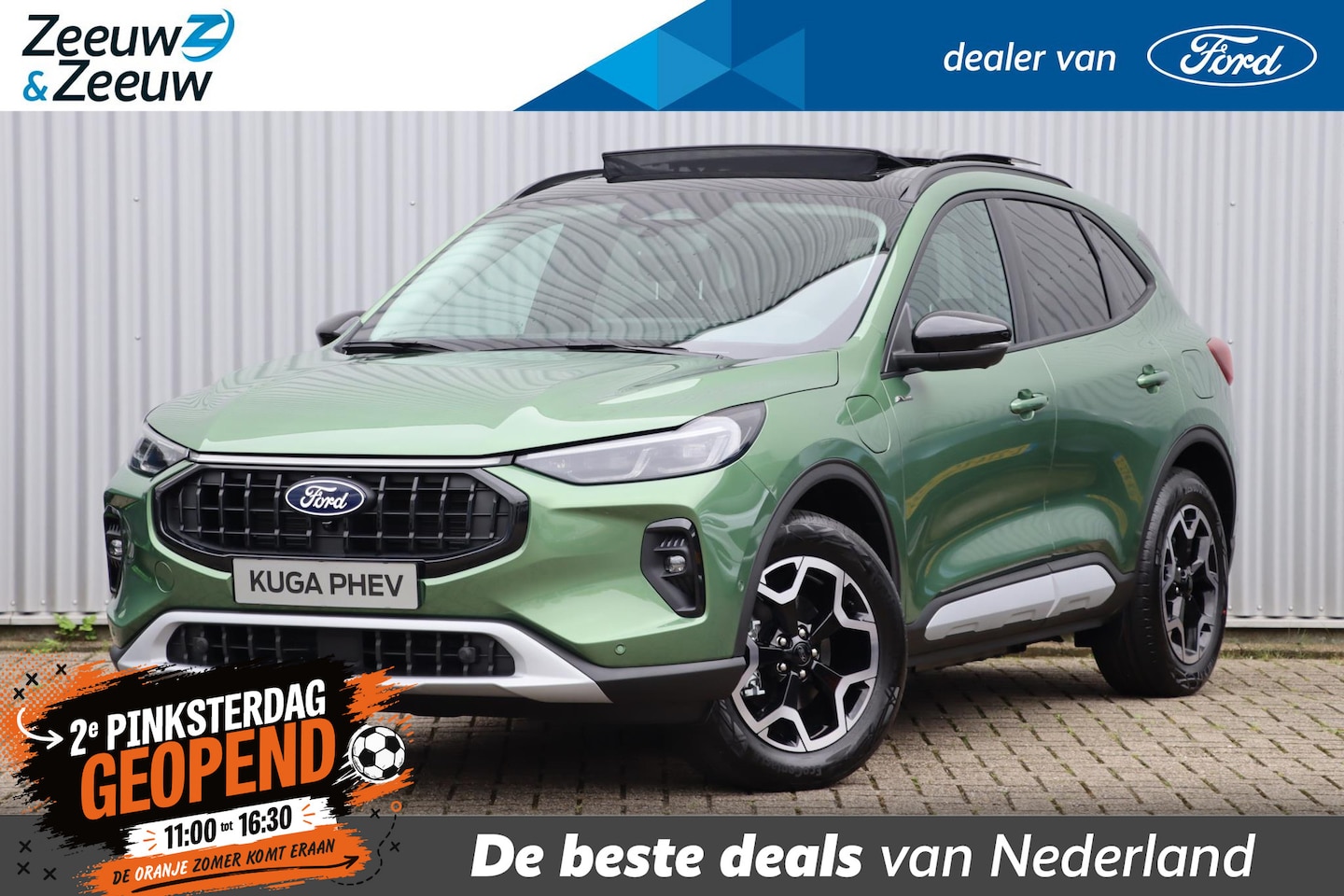 Ford Kuga - 2.5 PHEV Active X | Nieuw te bestellen | €5.000,- korting | 2100kg trekgewicht | 0,99% ren - AutoWereld.nl