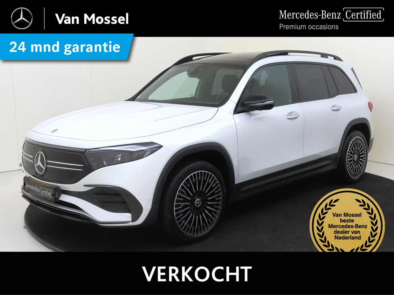 Mercedes-Benz EQB - 250+ Business Edition 7p. 71 kWh Premium Plus /Panoramadak /Memorystoelen /360 Camera /19 - AutoWereld.nl
