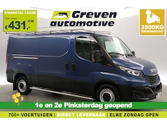 Iveco Daily - 35S16V 2.3 352 L2H1 | 3500kg Trekgew. | Airco | Cruise | Carplay | 3 Zits | Trekhaak | Imp