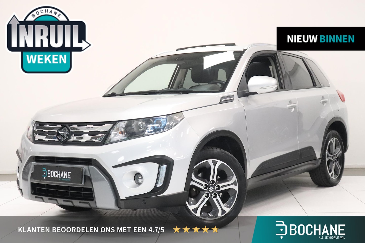 Suzuki Vitara - 1.6 High Executive | Panoramadak | Camera | Adaptieve cruise | Stoelverwarming | - AutoWereld.nl