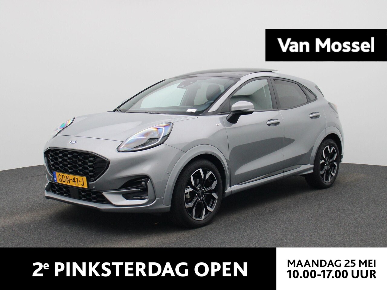 Ford Puma - 1.0 EcoBoost Hybrid ST-Line X | Adaptive Cruise Control | Panoramadak | Achteruitrijcamera - AutoWereld.nl