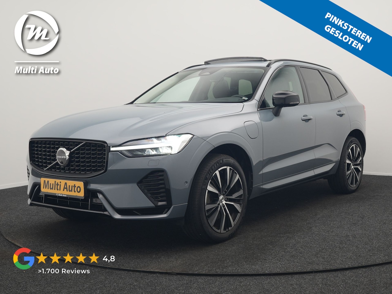 Volvo XC60 - T6 AWD Plus Dark PHEV 350pk Dealer O.H. | Trekhaak Af Fabriek | Panodak | 360 Camera | Ada - AutoWereld.nl