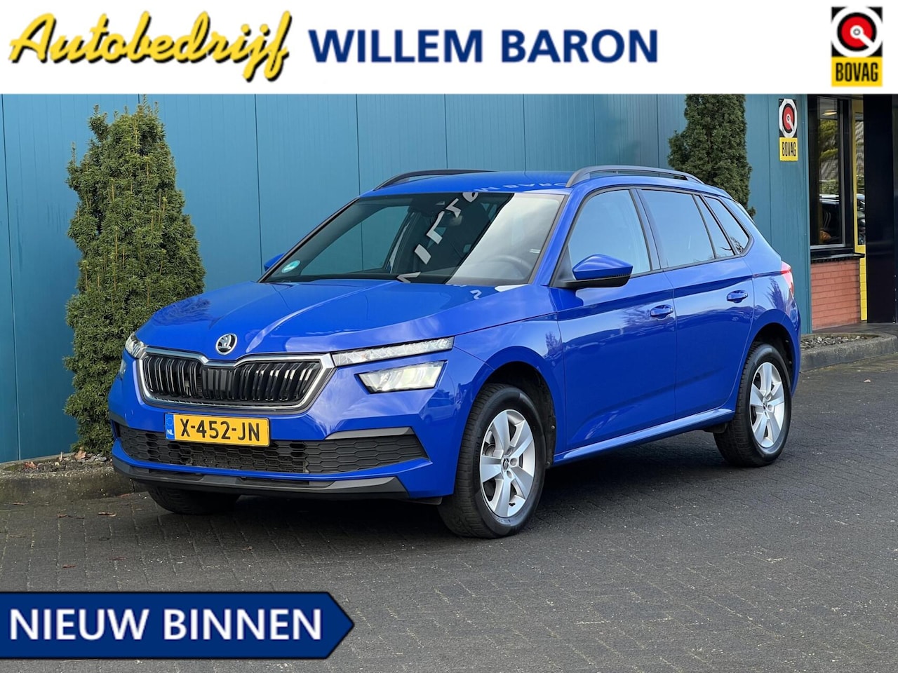 Skoda Kamiq - 1.0 TSI Sport Business ELEK.TREKH | NAV.VIA.CARPLAY/ANDROID | CRUISE | NAV | LED | DAB | P - AutoWereld.nl