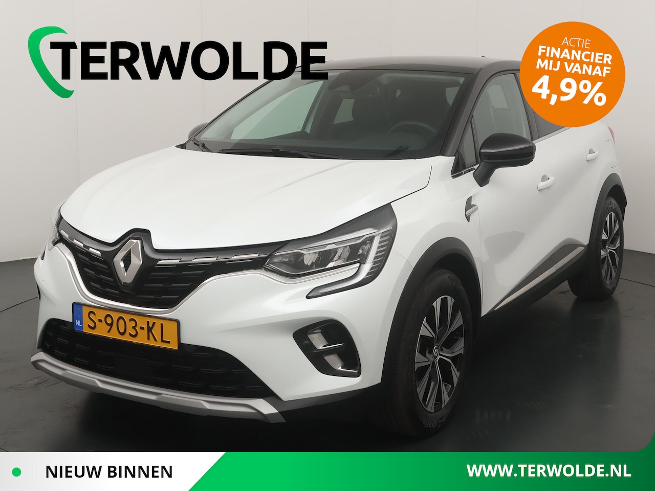 Renault Captur - techno E-Tech plug-in hybrid 160 | Trekhaak | Parkeercamera | Navigatie | - AutoWereld.nl