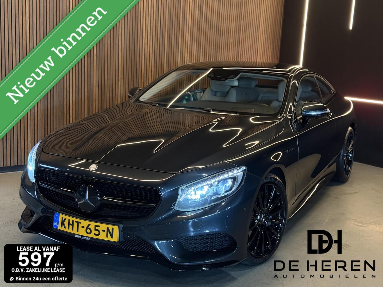 Mercedes-Benz S-klasse Coupé - 500 Designo Edition 1[NightV] [360"] - AutoWereld.nl