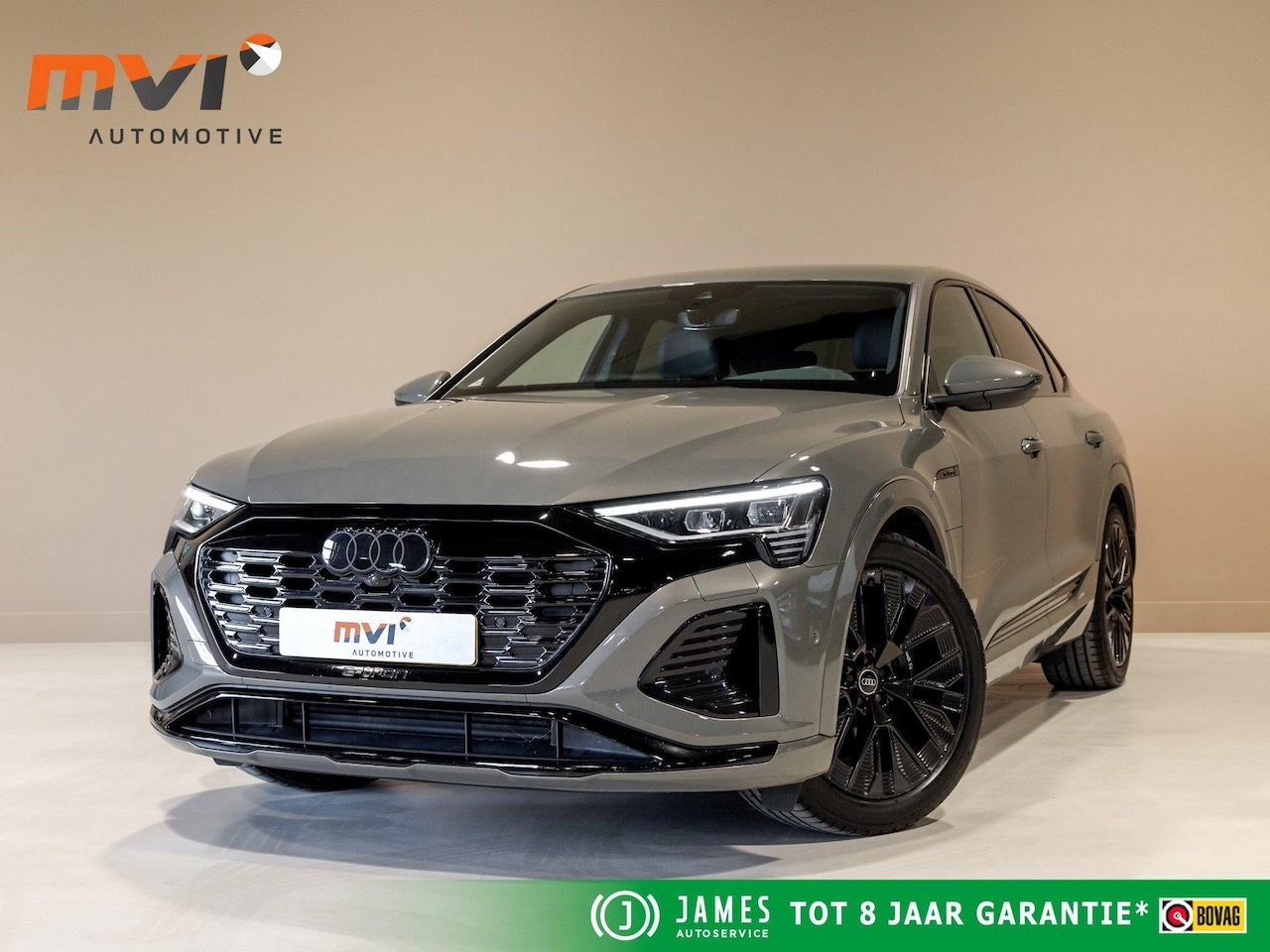 Audi Q8 Sportback e-tron - 50 quattro S Edition 95 kWh SOH 94% / 340pk / Elektrische stoelverstelling / Achteruitrij - AutoWereld.nl