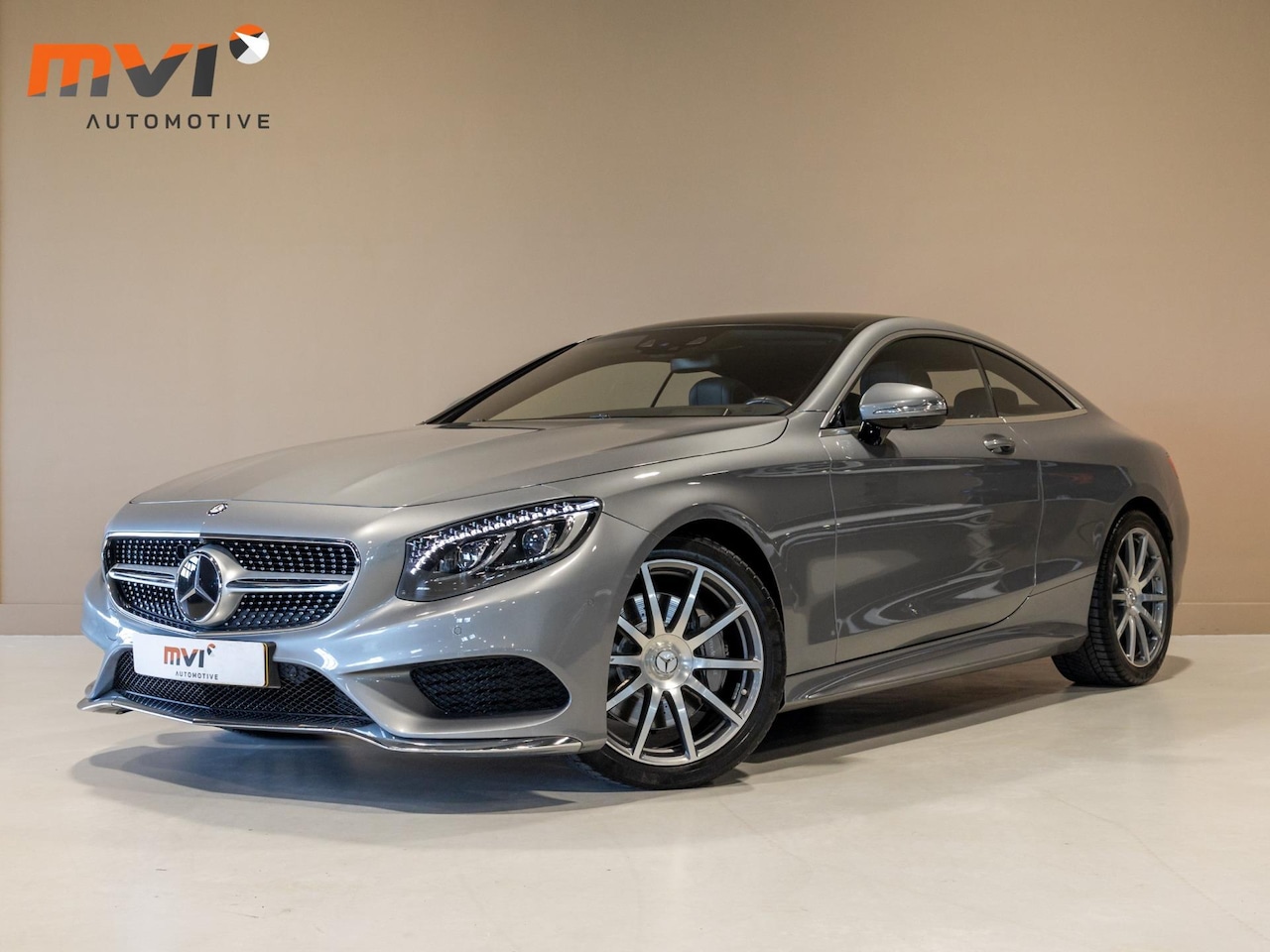 Mercedes-Benz S-klasse Coupé - 500 4Matic Line: AMG / 456pk / Nachtzicht assistent / Rondomzicht camera / Head up display - AutoWereld.nl