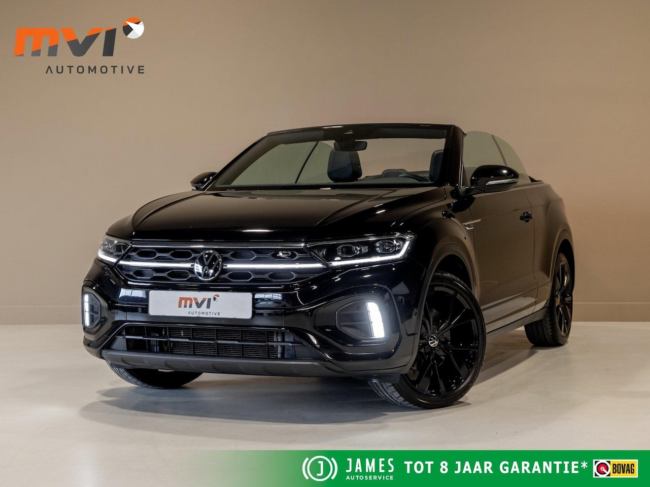 Volkswagen T-Roc Cabrio - 1.5 TSI 2x R-Line / 150pk / Leder / Beats / Achteruitrij camera / Stoel en stuur verwarmin - AutoWereld.nl