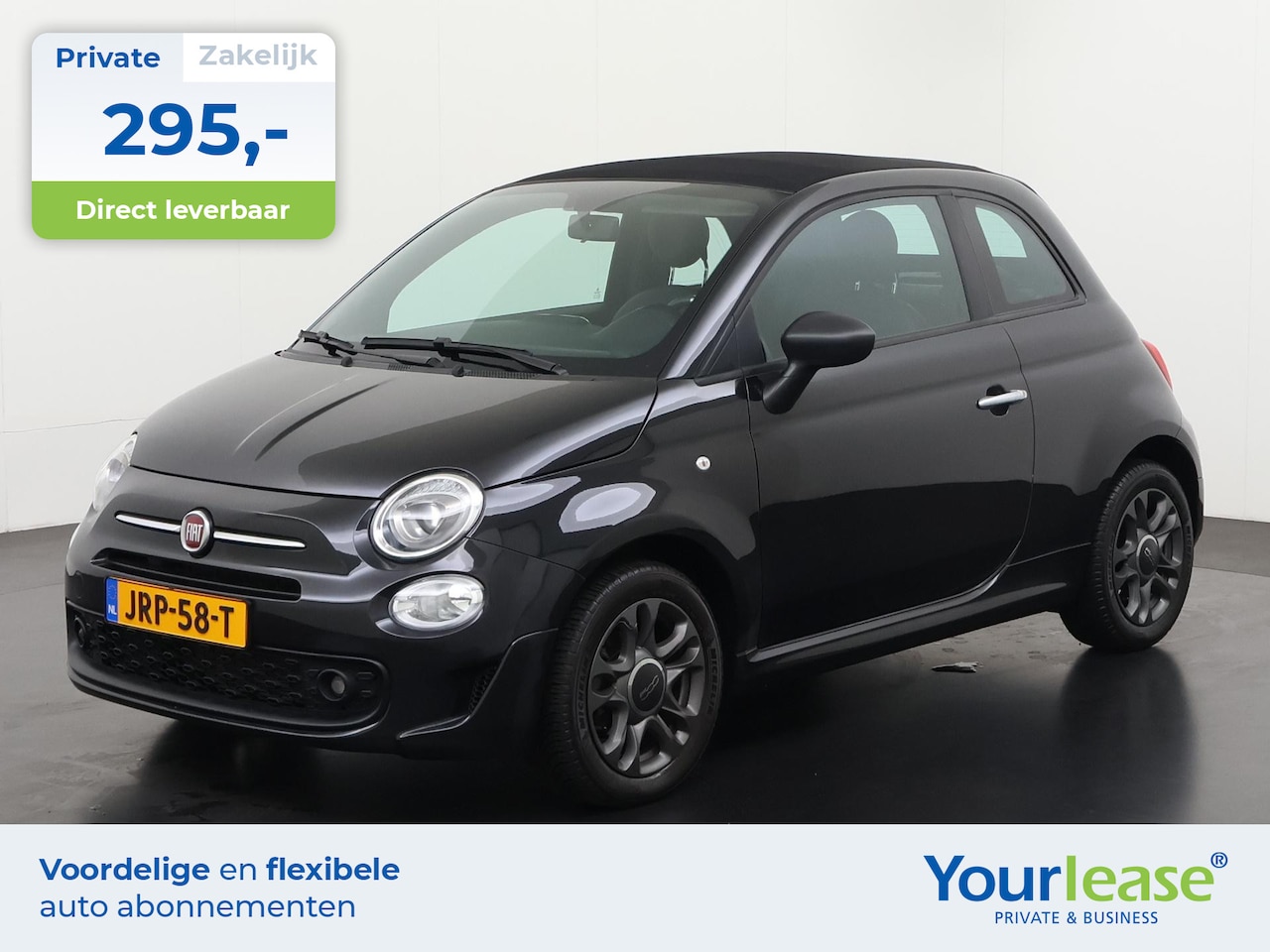 Fiat 500 C - 1.0 Hybrid | All-in 295,- Private Lease | Direct uit voorraad - AutoWereld.nl