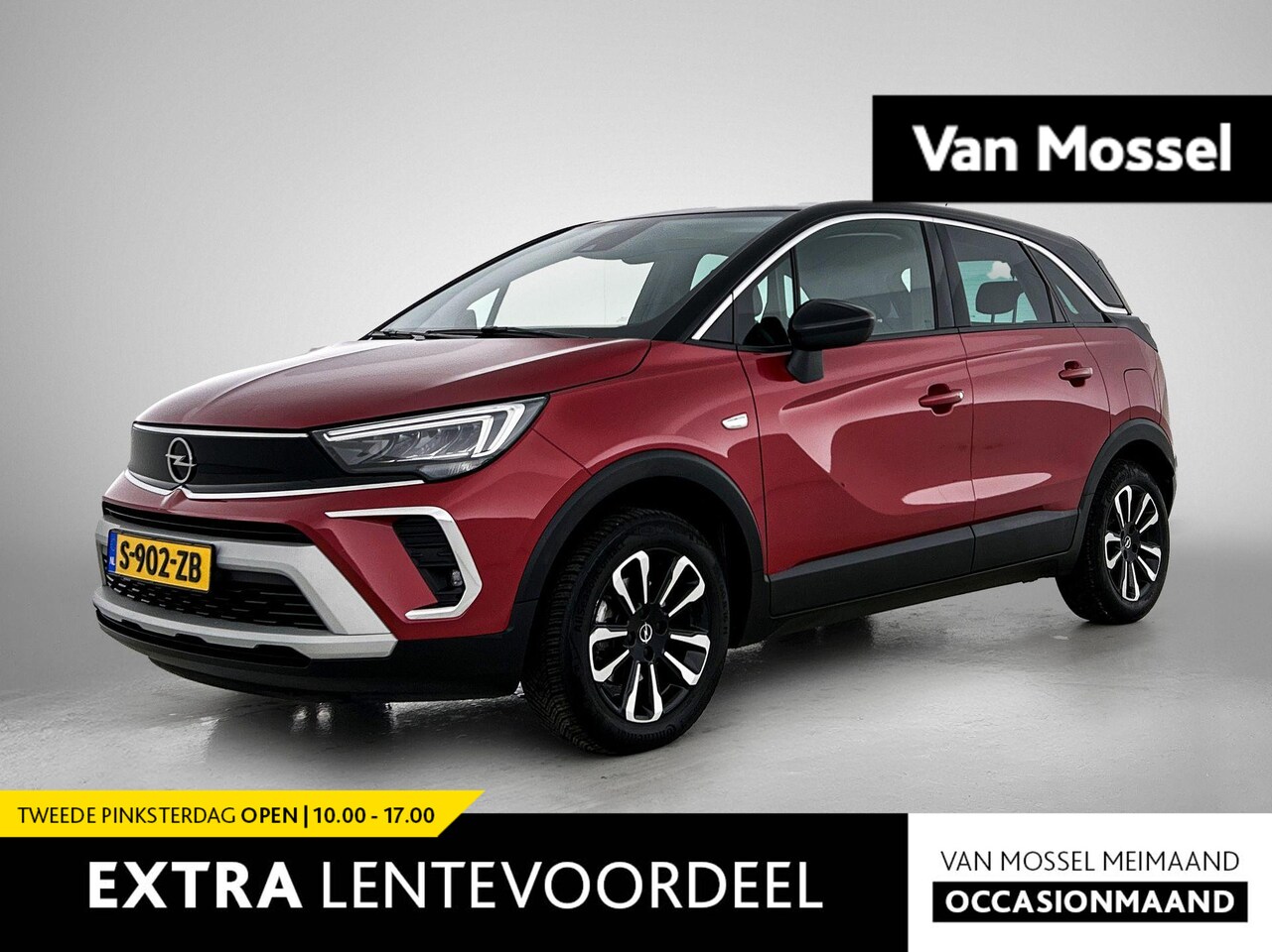 Opel Crossland - 1.2 Turbo Level 3 | 110pk | Navigatie | Camera | 45.000km! | Trekhaak | Volledig Onderhoud - AutoWereld.nl