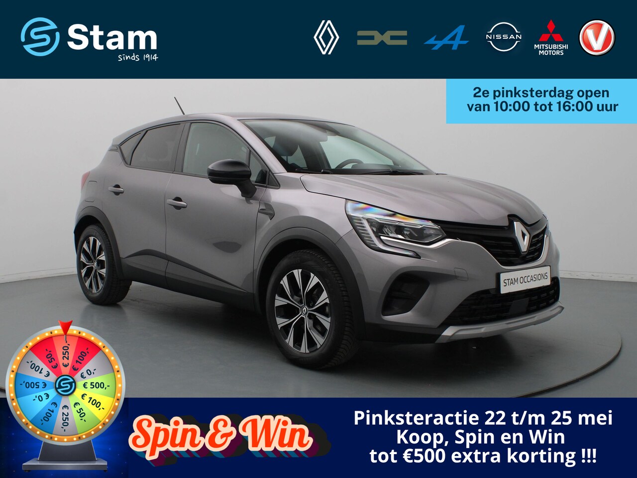 Renault Captur - 145pk E-Tech full hybrid techno Automaat Cruise | Climate | Navi | Parkeersens. achter - AutoWereld.nl