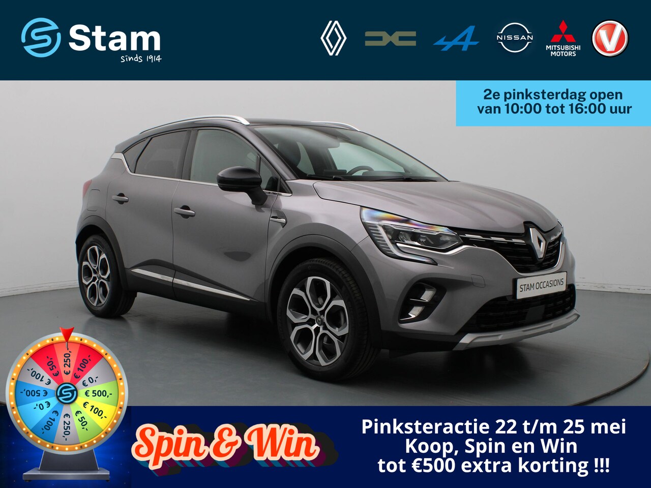 Renault Captur - 130pk TCe Edition One Automaat Camera | Cruise | Navi | Parkeersens. v+a | Trekhaak - AutoWereld.nl