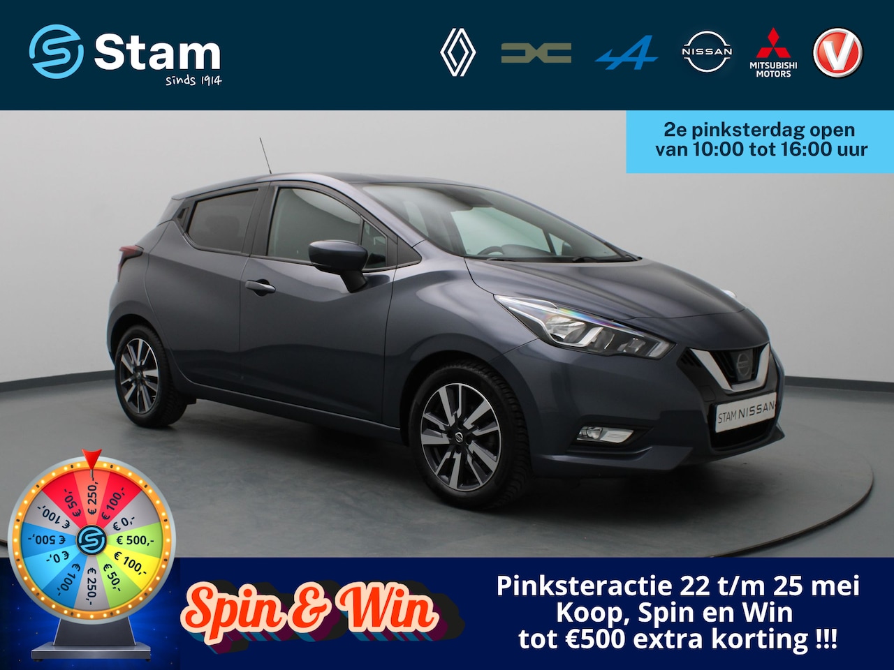 Nissan Micra - IG-T 100pk N-Connecta Camera | Cruise | Navi | Parkeersens. achter - AutoWereld.nl