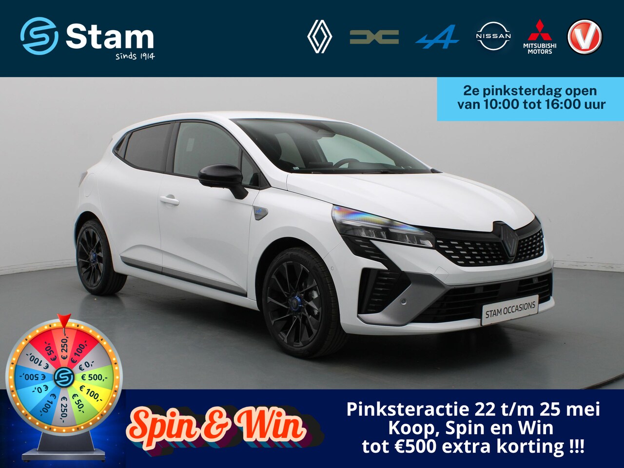 Renault Clio - Esprit Alpine E-Tech Full Hybrid 145pk 360° Camera | Adapt. cruise | Bose | Navi | Stoel-/ - AutoWereld.nl