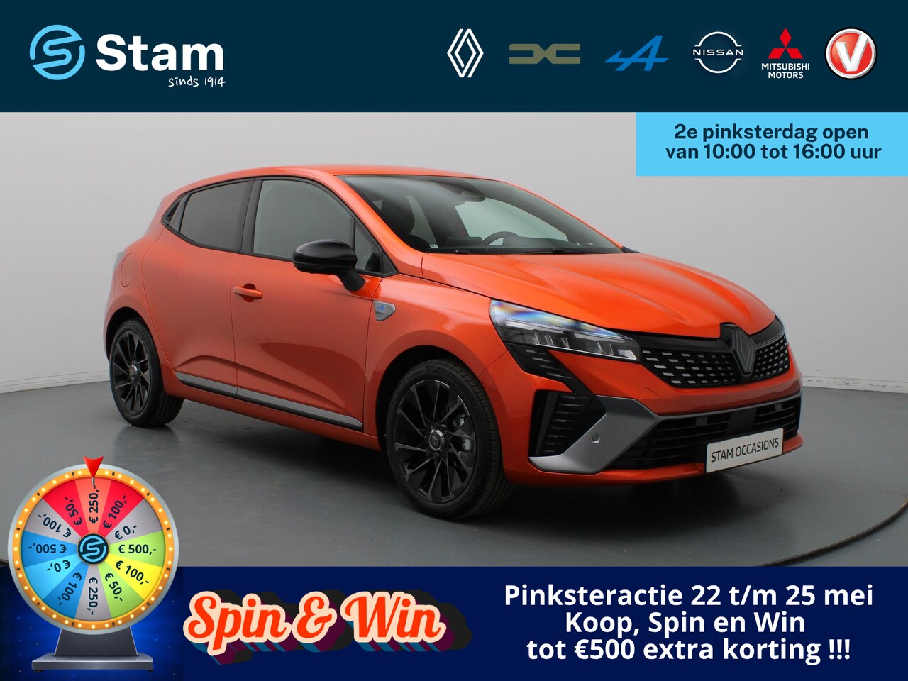 Renault Clio - Esprit Alpine E-Tech Full Hybrid 145pk 360° Camera | Adapt. cruise | Bose | Navi | Stoel-/ - AutoWereld.nl