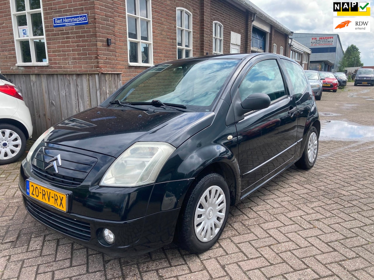 Citroën C2 - 1.4i VTR Bj 2005, Cruise control, Airco, APK TOT 03-2027 inruil is mogelijk - AutoWereld.nl