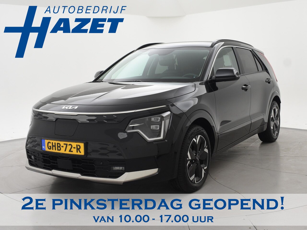 Kia Niro EV - DYNAMICPLUSLINE 64.8 kWh + LEDER | STOEL/STUURWIELVERW. | CARPLAY | ADAPTIVE CRUISE - AutoWereld.nl