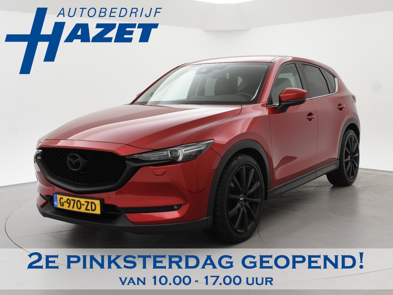 Mazda CX-5 - 2.0 165 PK AUT. + 20 INCH LMV | LEDER | CARPLAY | BOSE | MEMORY | STUUR/STOELVERW. - AutoWereld.nl
