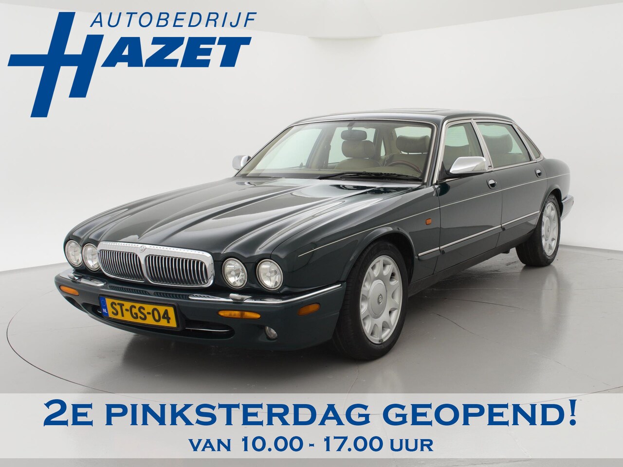 Daimler Super V8 - 4.0 364 PK SUPERCHARGED AUT. *ORIG. NL* + SCHUIFDAK / LEDER / STOELVERW. - AutoWereld.nl