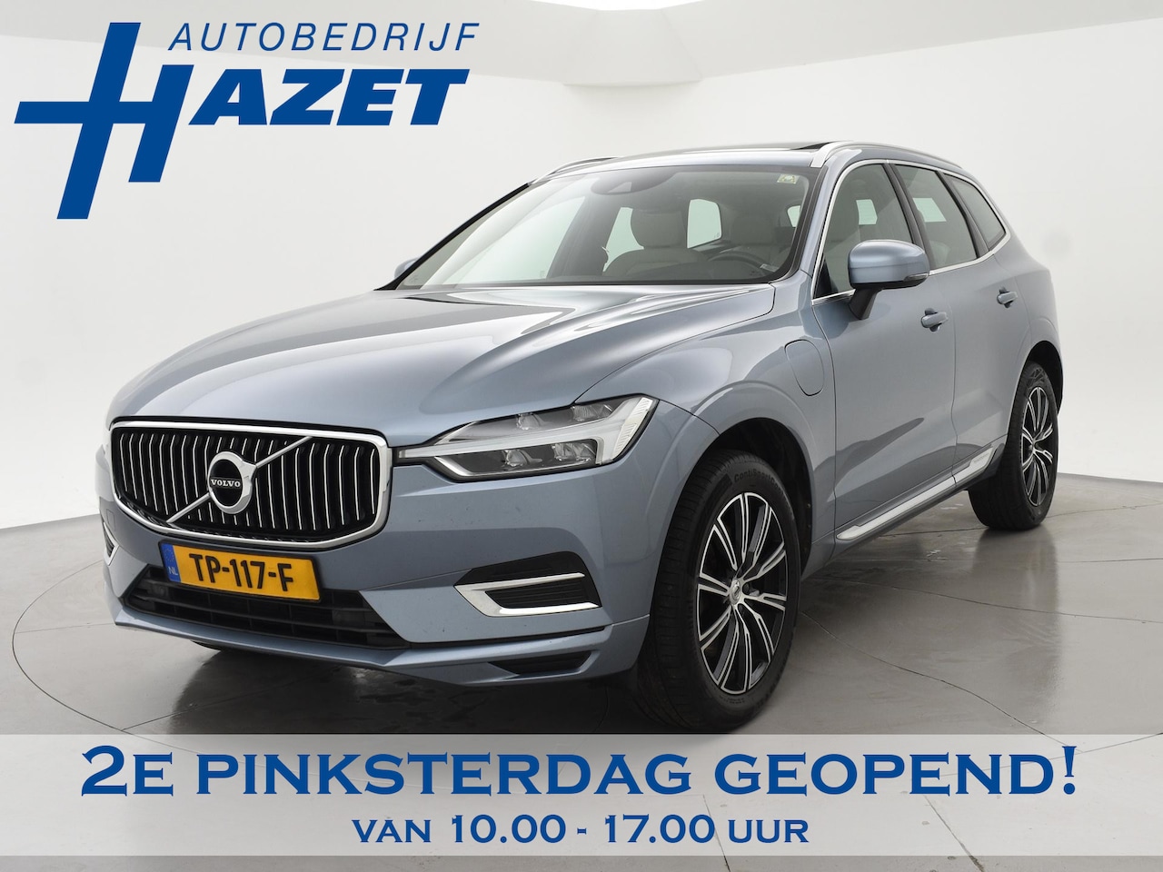 Volvo XC60 - 2.0 T8 TWIN ENGINE 390 PK INSCRIPTION + TREKHAAK | PANORAMA | LEDER | CARPLAY | 19 INCH | - AutoWereld.nl