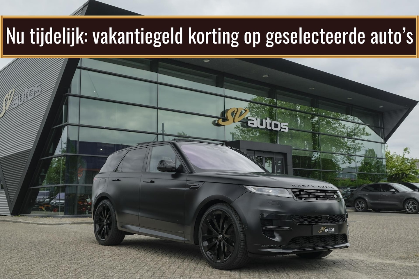 Land Rover Range Rover Sport - D350 350pk Autobiography Panoramadak Massage Stoelkoeling Meridian 3d Trekhaak 23" LMV - AutoWereld.nl