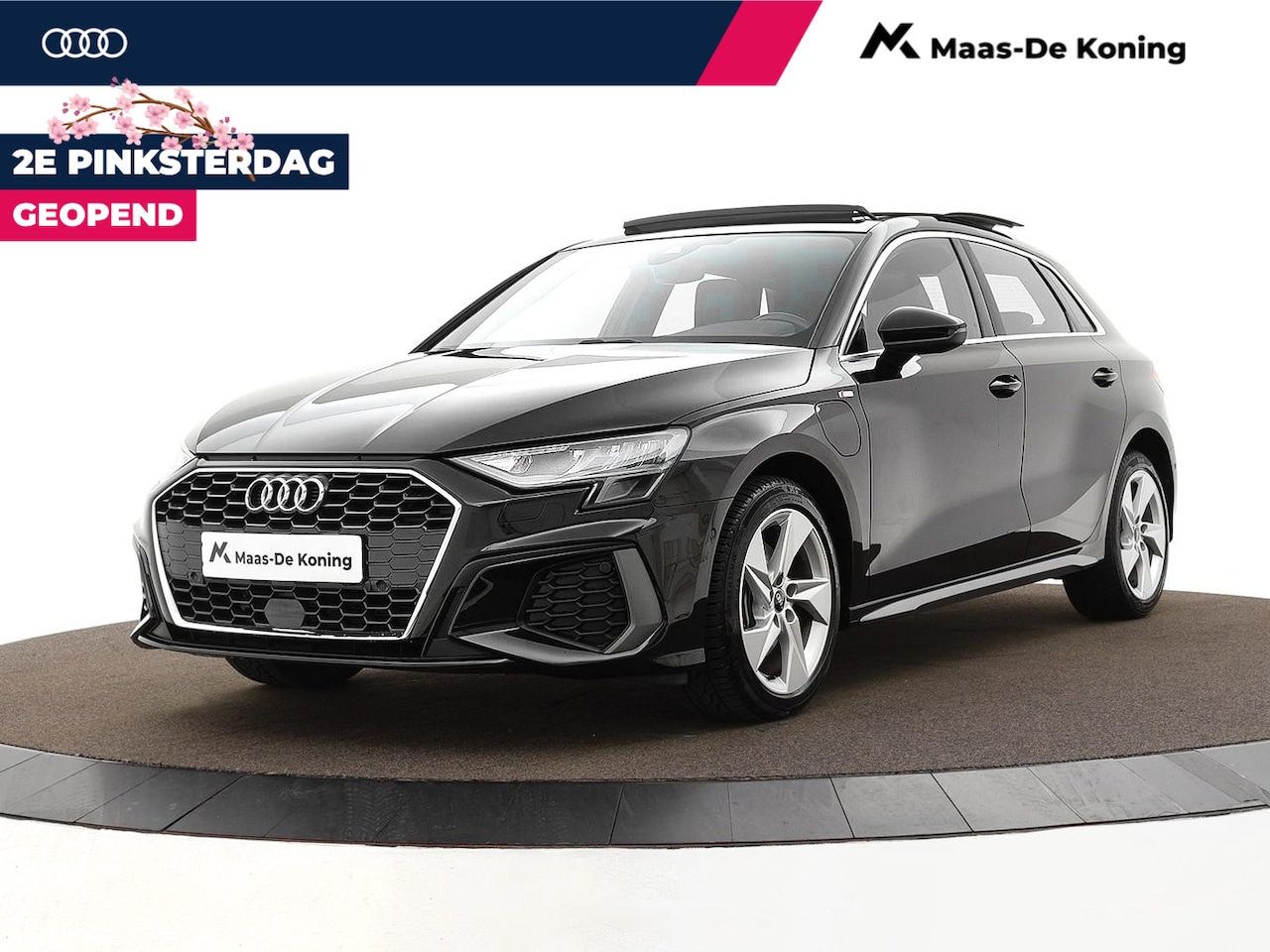 Audi A3 Sportback - 40 TFSIe 204pk S-tronic S Edition · Panoramadak · Apple/Android Car Play · Lederen Bekledi - AutoWereld.nl
