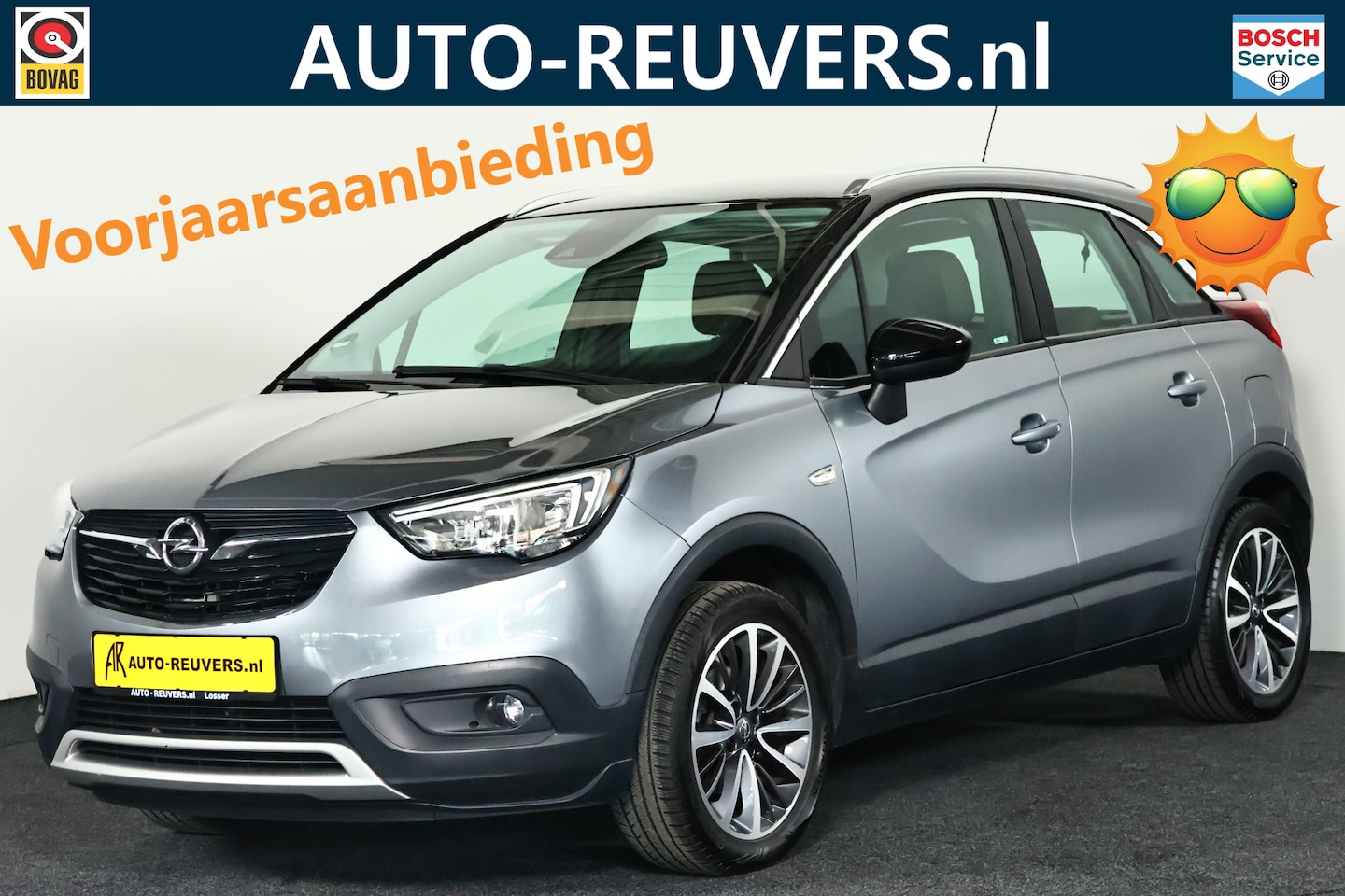 Opel Crossland X - 1.2 Turbo Innovation / Navi / CarPlay / Cruisecontrol / Clima - AutoWereld.nl