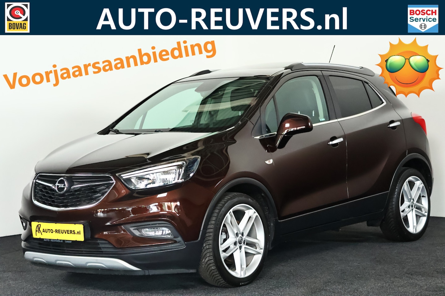 Opel Mokka X - 1.4 Turbo Innovation / Schuifdak / Leder / CarPlay / Navi / Cam - AutoWereld.nl