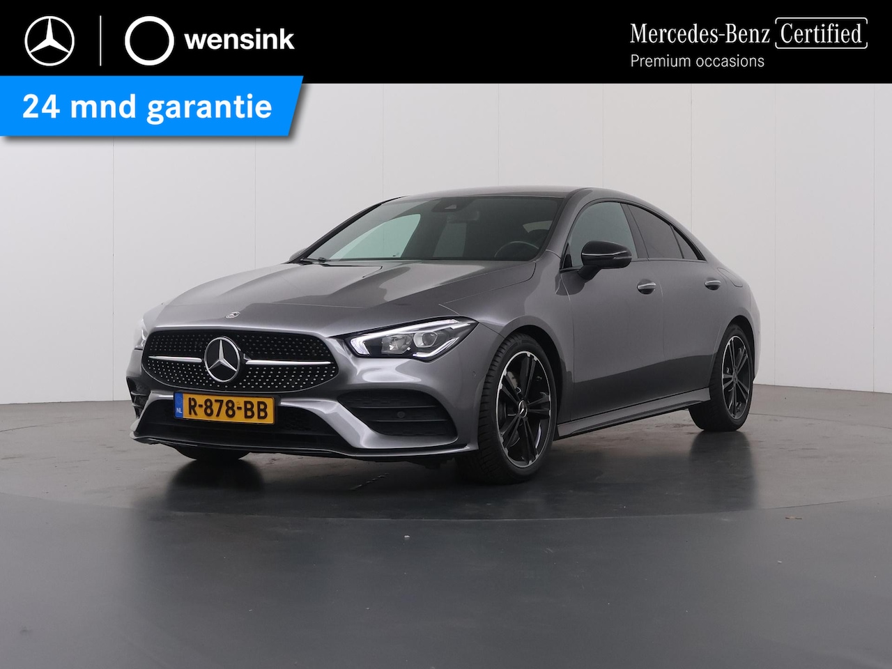 Mercedes-Benz CLA-Klasse - 200 AMG Line | Night | Stoelverwarming | 18" lichtmetalen velgen | Achteruitrijcamera | - AutoWereld.nl