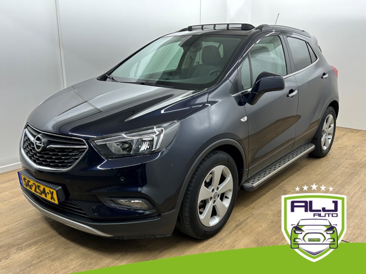 Opel Mokka X - Occasion 1.4 Turbo Innovation | Blauw | Tweedehands Opel Mokka | Cruise | Airco | Panorama - AutoWereld.nl
