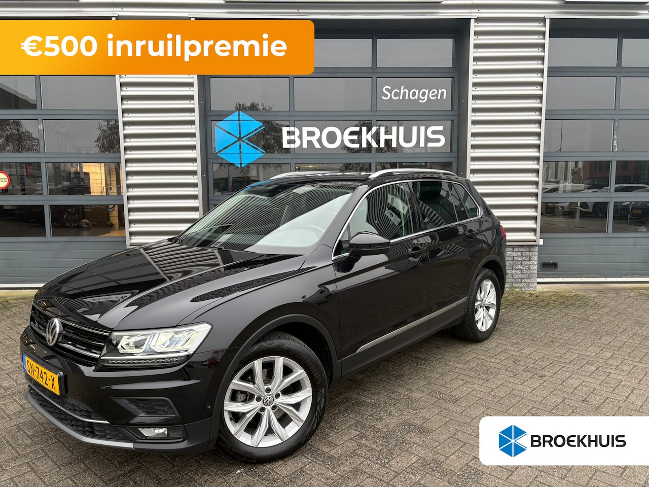 Volkswagen Tiguan - 1.4 TSI 150 pk ACT Highline 7-DSG | Trekhaak | Panoramadak | Rondomzichtcamera | ACC | - AutoWereld.nl