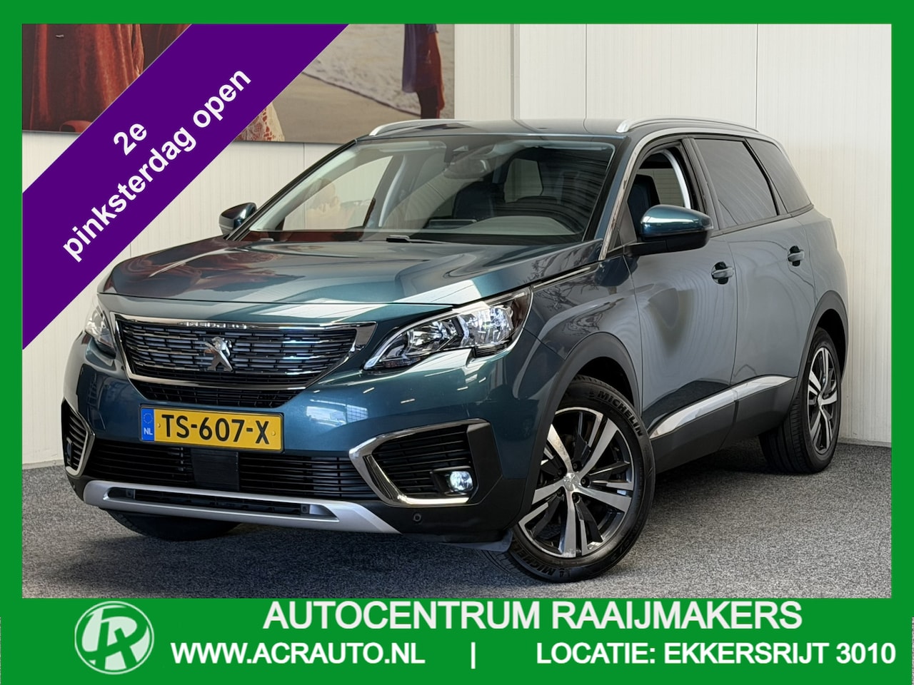 Peugeot 5008 - 1.2 PURE TECH ACCESS 7 PERSOONS NAVIGATIE CRUISE CONTROL CLIMATE CONTROL APPLE CARPLAY/AND - AutoWereld.nl
