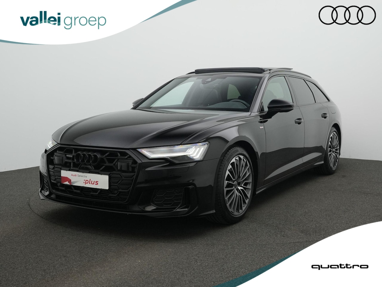 Audi A6 Avant - 55 TFSI e Quattro S edition Competition / S-Line | Panoramadak | HD-Matrix LED | Leder/alc - AutoWereld.nl