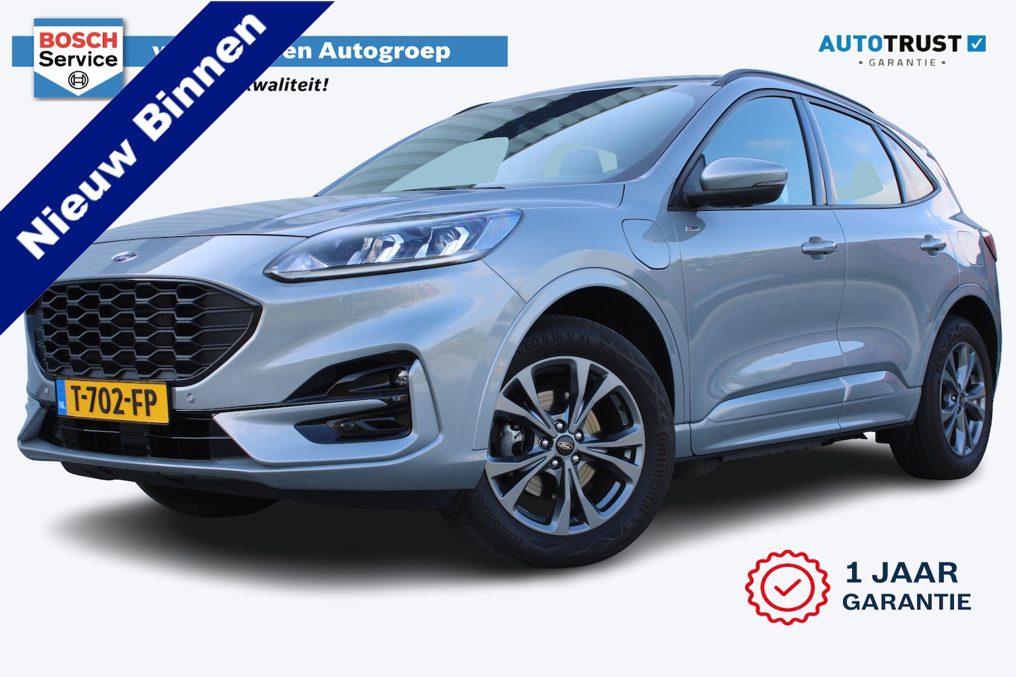 Ford Kuga - 2.5 PHEV ST-Line | Incl. 12 maanden garantie | Virtual cockpit | DAB+ | Navigatie | Achter - AutoWereld.nl
