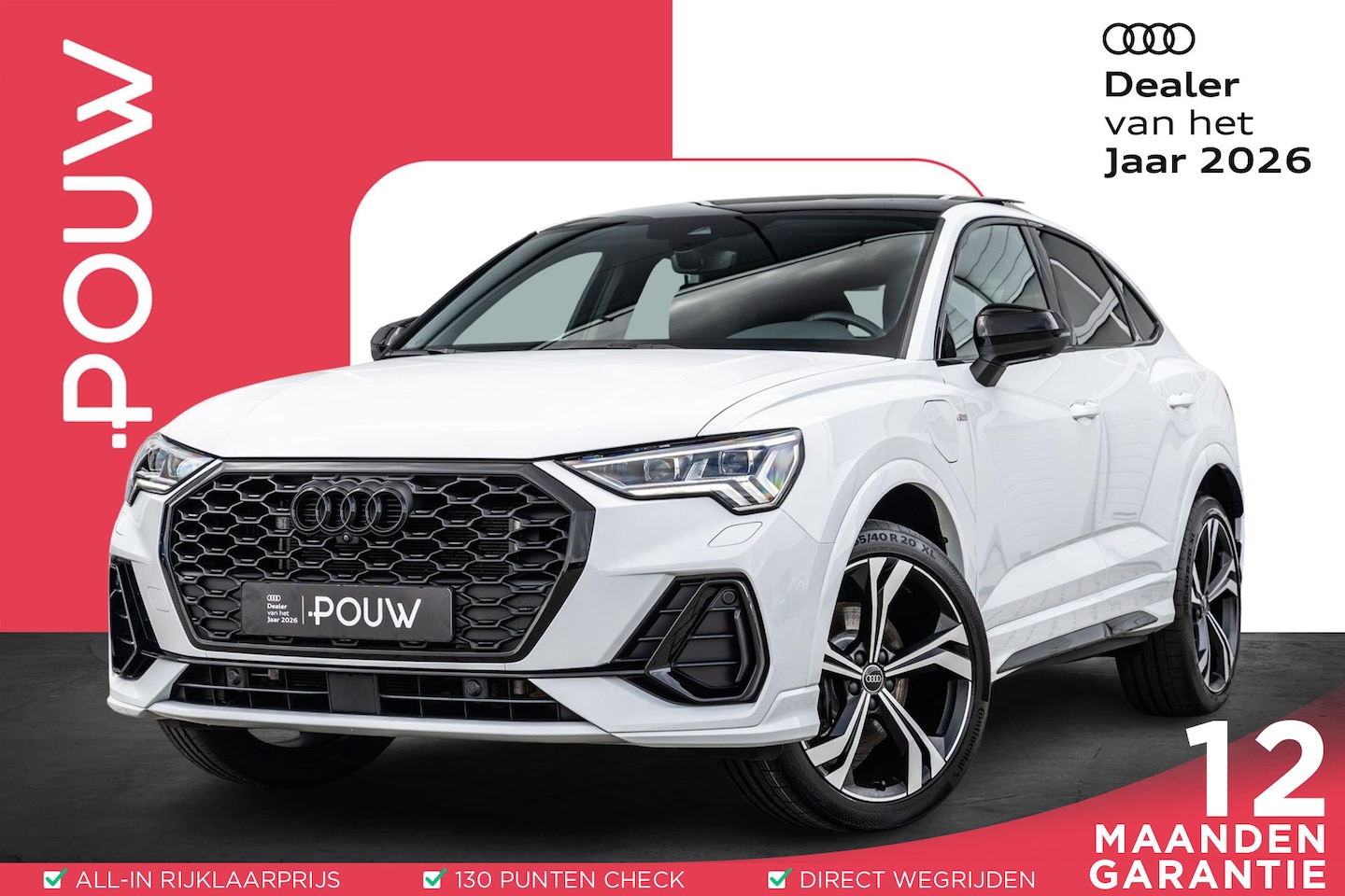 Audi Q3 Sportback - 45 TFSIe 245pk S edition | Trekhaak | SONOS | Panoramadak | 360° camera - AutoWereld.nl