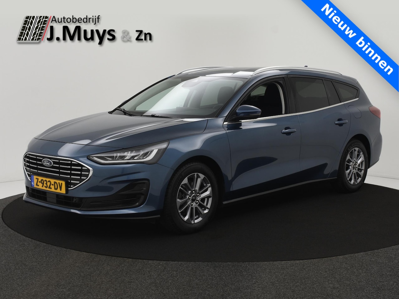 Ford Focus Wagon - 1.0 EcoBoost Hybrid 125PK Titanium NAVI|CRUISE|LED|PDC|LMV|CLIMA|ORG.NL - AutoWereld.nl