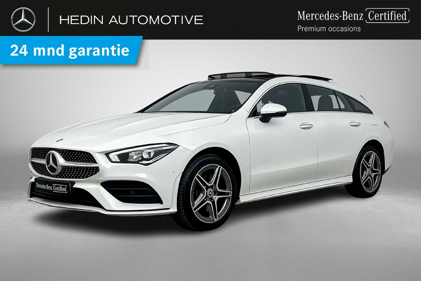 Mercedes-Benz CLA-klasse Shooting Brake - CLA 250e Automaat AMG Line | Panoramadak | LED | Keyless-Go | Sfeerverlichting | Stoelverw - AutoWereld.nl