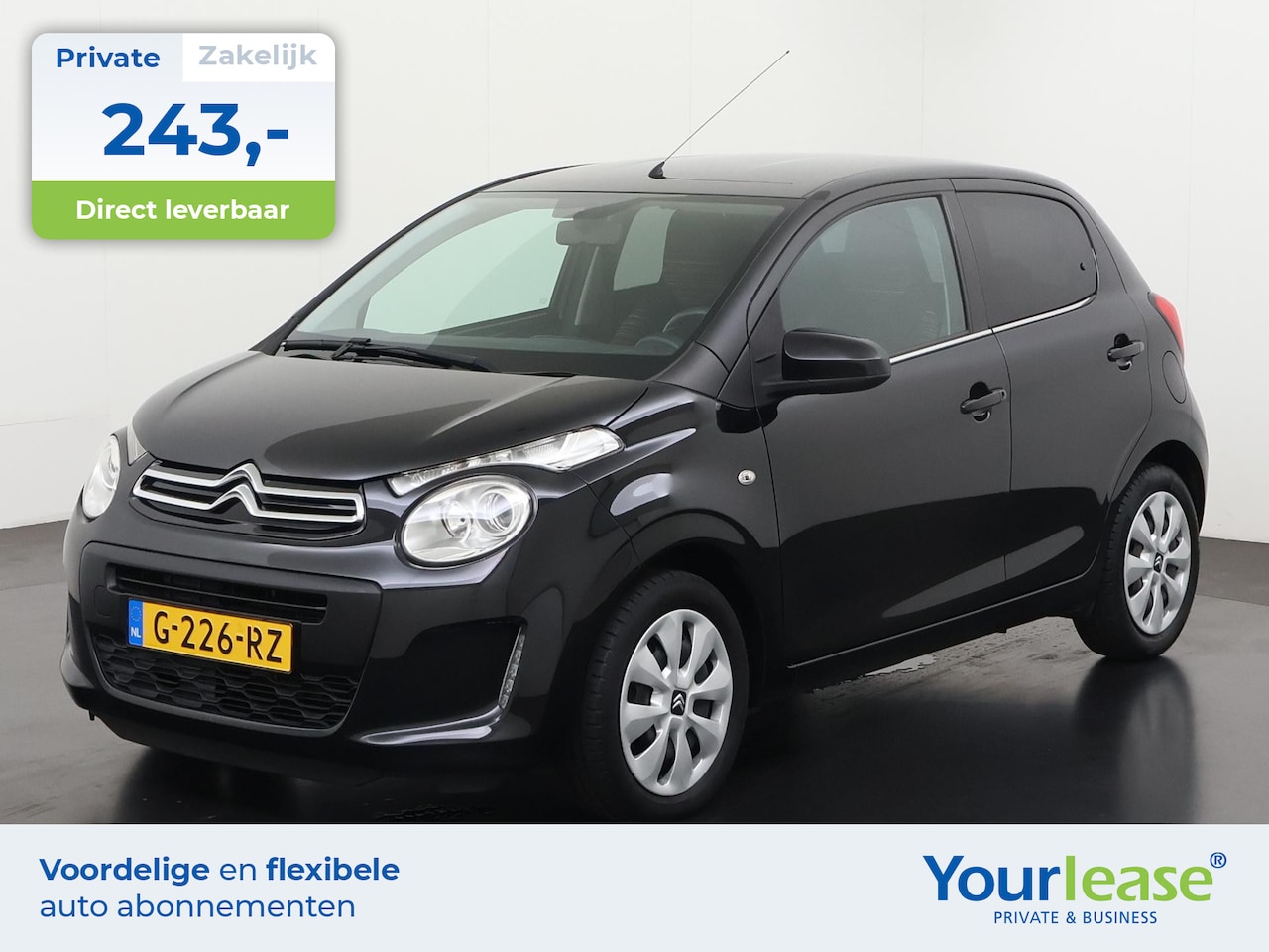 Citroën C1 - 1.0 VTi Feel | All-in 243,- Private Lease | Direct uit voorraad - AutoWereld.nl