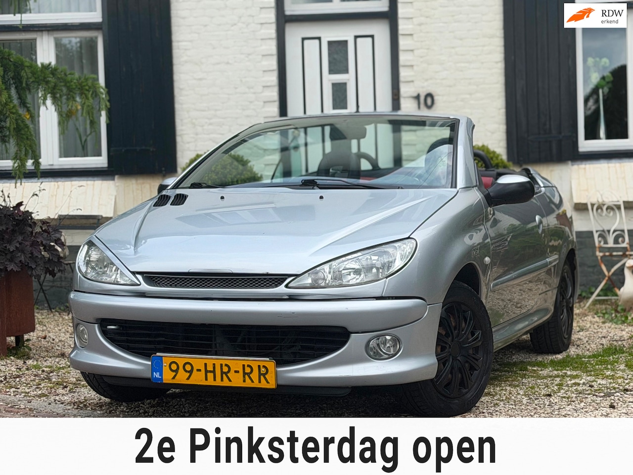Peugeot 206 CC - 2.0-16V|Cabrio|Leder|Nieuwe APK| - AutoWereld.nl