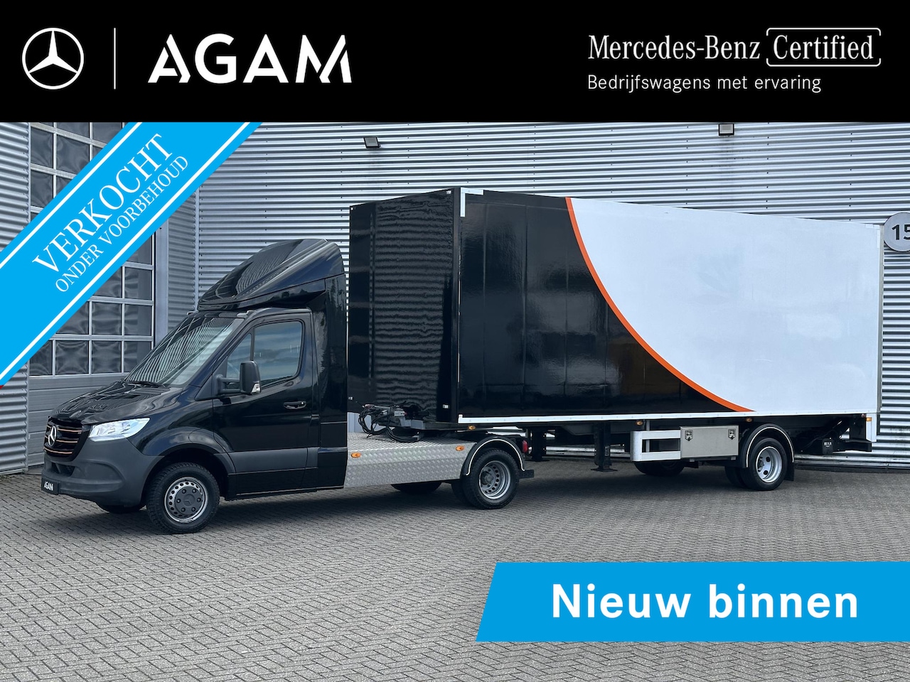 Mercedes-Benz Sprinter - 519 CDI V6 BE-Trekker Bakwagen Combi | Airco | Apple Carplay - AutoWereld.nl