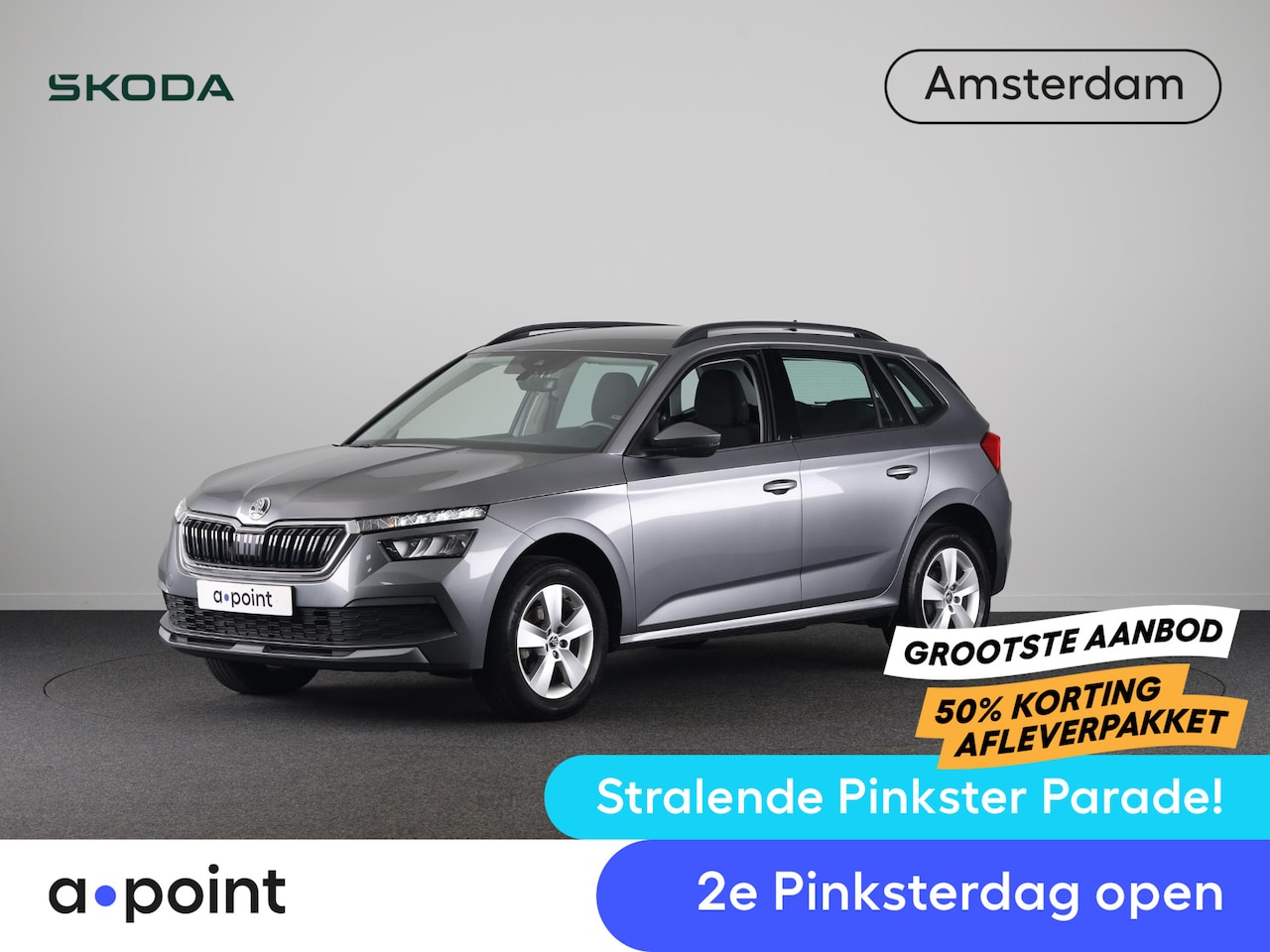 Skoda Kamiq - 1.0 TSI Ambition 110 pk Automaat (DSG) | Verlengde garantie || Navigatie via App | Cruise - AutoWereld.nl