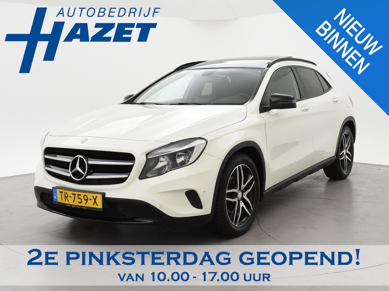 Mercedes-Benz GLA-Klasse - 180 CDI AUT. URBAN NIGHT + PANORAMA | 18 INCH | MEMORY | ELEK. ACHTERKLEP - AutoWereld.nl