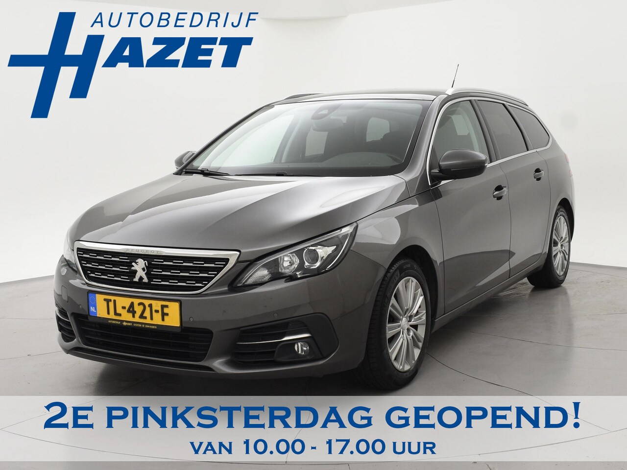 Peugeot 308 SW - 1.5 BLUEHDI 130 PK PREMIUM *BTW* + TREKHAAK | PANORAMA | CAMERA | APPLE CARPLAY - AutoWereld.nl