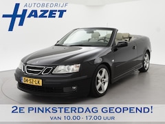 Saab 9-3 Cabrio - 1.8t AUT. ORIGINEEL NEDERLANDS + NIEUWE KAP | AFN. TREKHAAK | HIRSCH | LEDER | STOELVERW