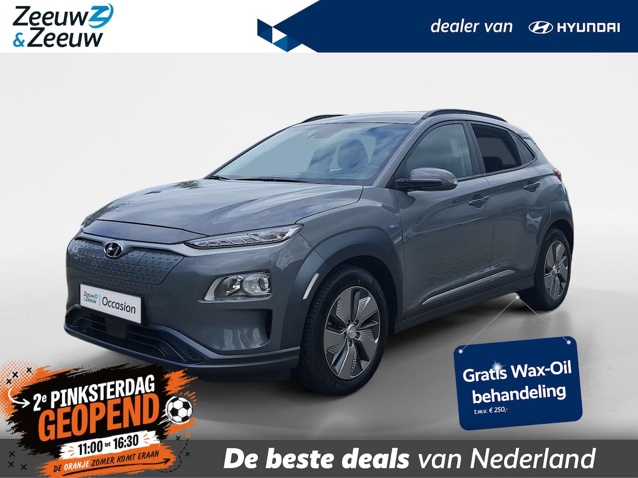 Hyundai Kona Electric - EV Fashion 64 kWh | Navi | Clima - AutoWereld.nl